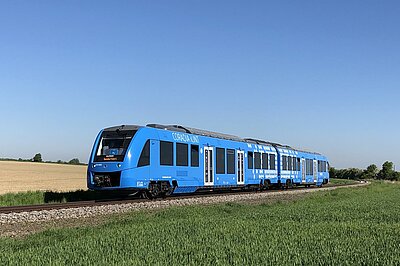 Hydrogen fuel cell passenger train, Netherlands