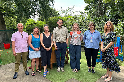 Visiting the Red Kite Children's Centre in Chinnor