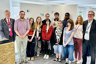 Freddie at Henley College