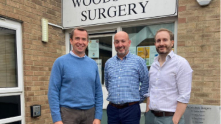 Calum Miller is working for a new Woodstock surgery