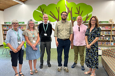 Visiting Chinnor Library