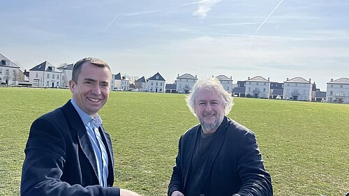 Calum Miller MP and and Gareth Epps