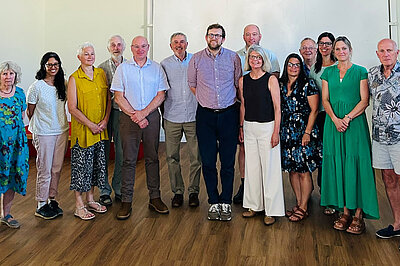 Attending the Summer Climate Lobby in Sonning Common