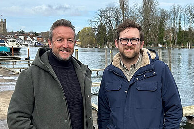 Freddie meeting with local campaigners on water quality