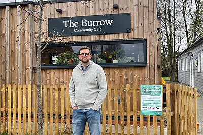 Freddie visits The Berin Centre and The Burrow Community Cafe