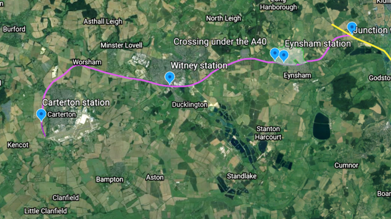 Rebuilding a Railway from Oxford to Witney and Carterton