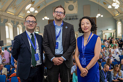 Joining a cross-party discussion at the River Summit